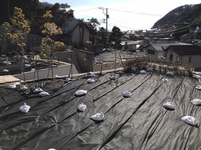 極楽寺 駅徒歩4分 海の見える高台 売地の外観