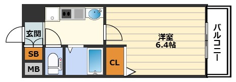 エステムコート梅田・天神橋リバーフロントの間取り