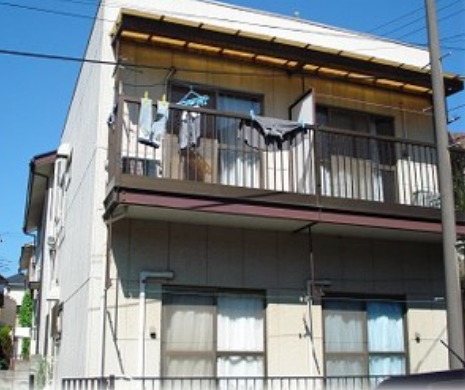 船橋市前原西８丁目のアパートの外観