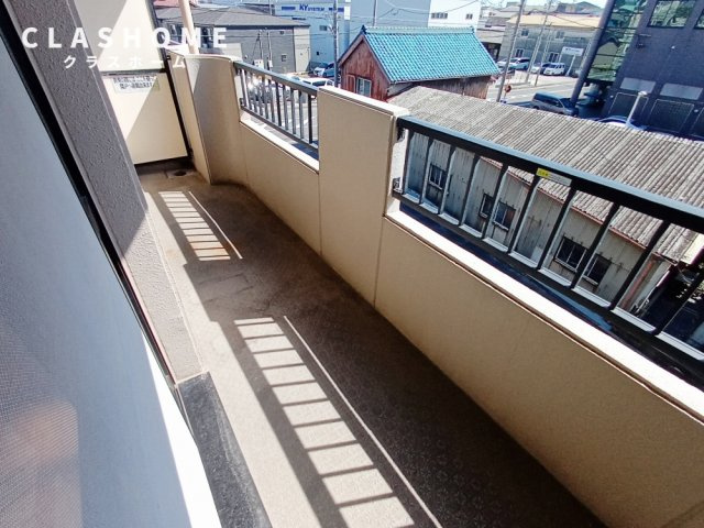 レジデンスあおみ　　　刈谷市近郊の賃貸はクラスホームのバルコニー