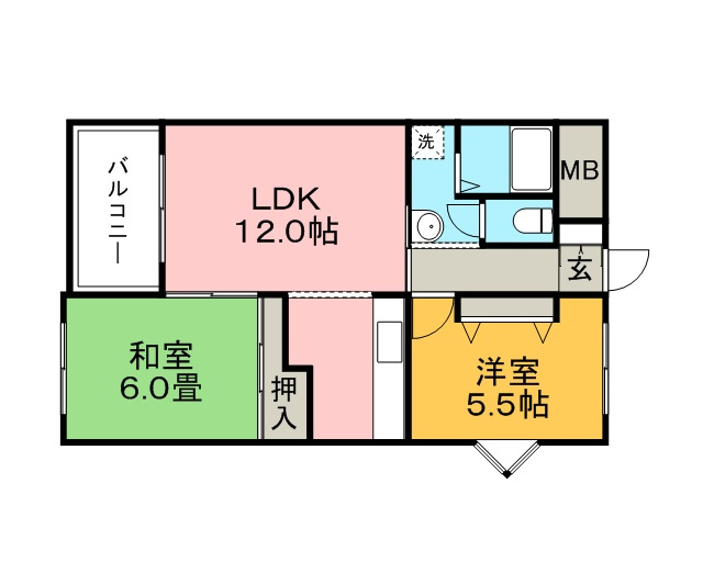 アルテハイム宮ノ陣の間取り