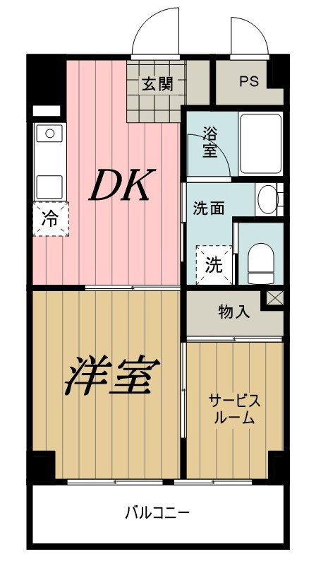 勝山ビルの間取り