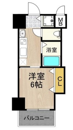 CITY　SPIRE布施の間取り
