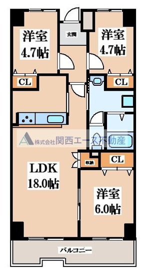 【間取り】 | 戴慶カーサグラシア
