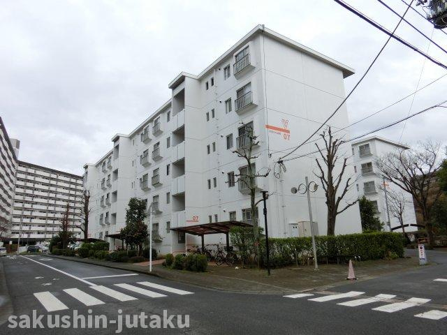東急ドエル新検見川ビレジ７号棟の外観|長期修繕計画あり　ペット飼育不可　