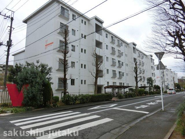 東急ドエル新検見川ビレジ７号棟の外観|東急ドエル新検見川ビレジ　新検見川駅徒歩１５分