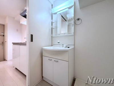 【洗面所】 | stage N 今池 | 使いやすい洗面所です