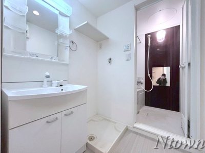 【独立洗面台】 | stage N 今池 | 独立洗面化粧台が付いています