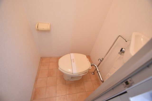 ヴィラ中山Ｂのトイレ|トイレもきれいです