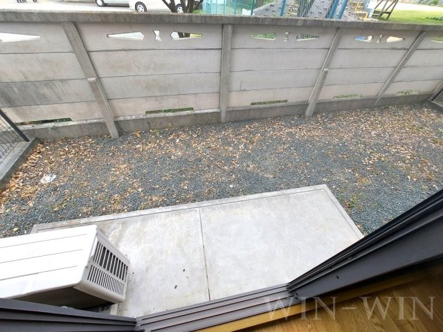 ラ・ポールMAEHATA Aのバルコニー