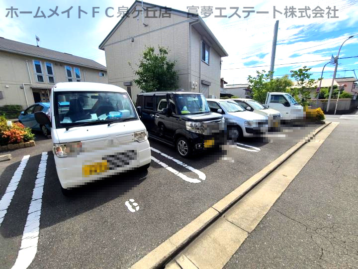 フェリオ　A棟の駐車場