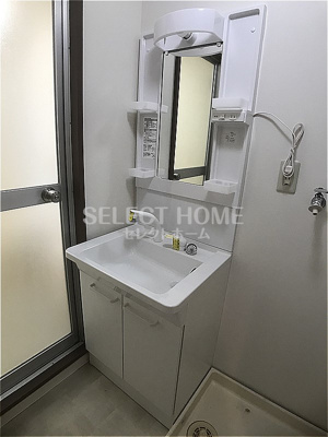 【独立洗面台】 | グラン菱池 | 朝の身支度には欠かせない独立洗面化粧台