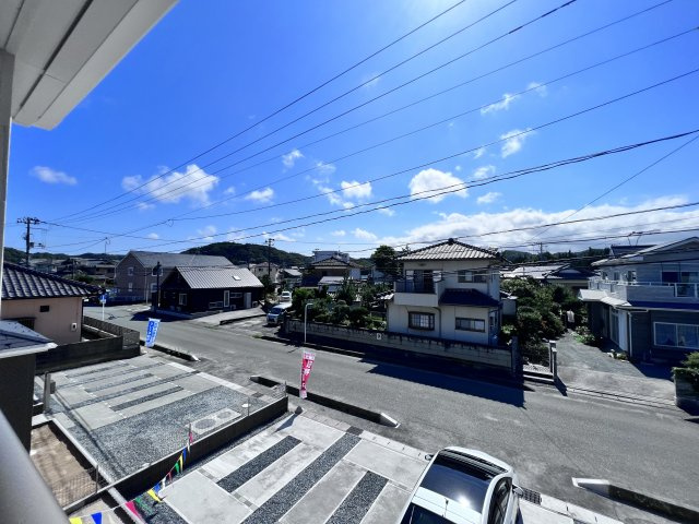 平沼ノ内第6の前面道路含む現地写真|眺望も良好です♪