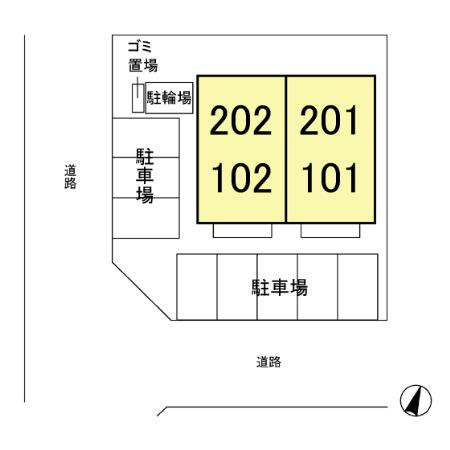 フォレストヒルズの区画図