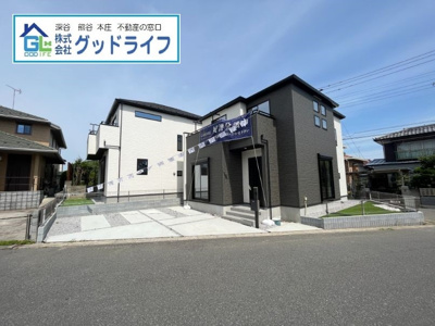 【前面道路含む現地写真】 | GRAFARE　深谷市秋元町　新築住宅　2号棟