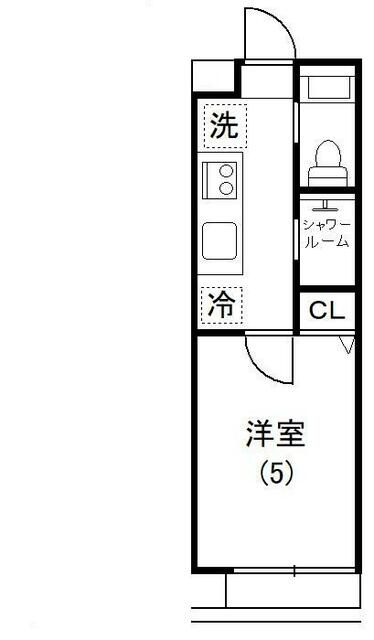 アイビーⅤの間取り
