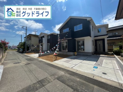 【前面道路含む現地写真】 | ＫＩＳ深谷市国済寺１１期　新築戸建　1号棟