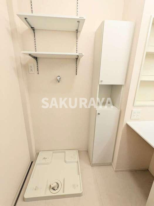 クラージュ Ａの洗面所
