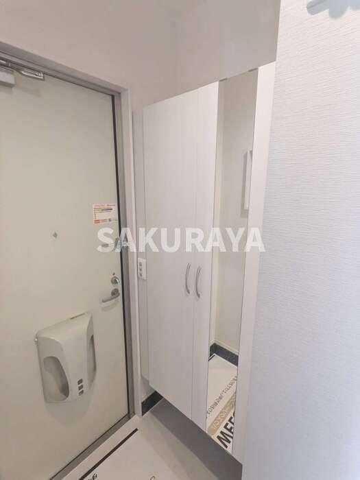 クラージュ Ａの玄関