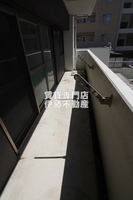 コンフォート城西のバルコニー