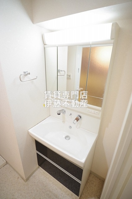 コンフォート城西の洗面所