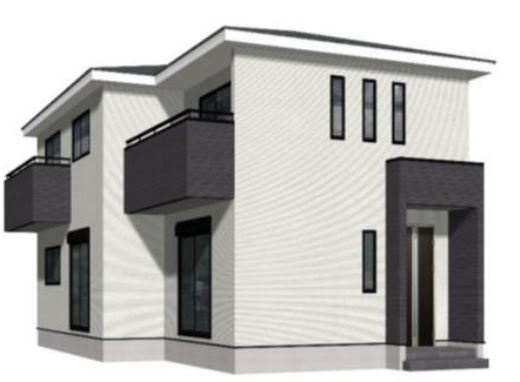 上里町神保原町1期（全4棟）4号棟の外観パース|4号棟