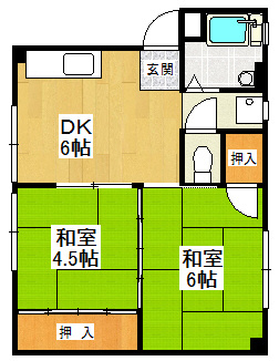 【間取り】 | 虹ヶ丘マンション