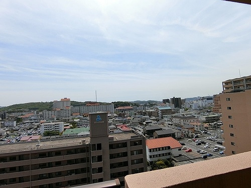 ライオンズマンション倉敷幸町のその他|バルコニーからの眺望　※2021年4月撮影