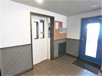 【エントランス】 | ライオンズマンション倉敷幸町 | エレベーターホール　※2021年2月撮影