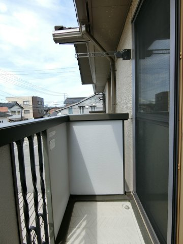 眠兎（ミント）のバルコニー