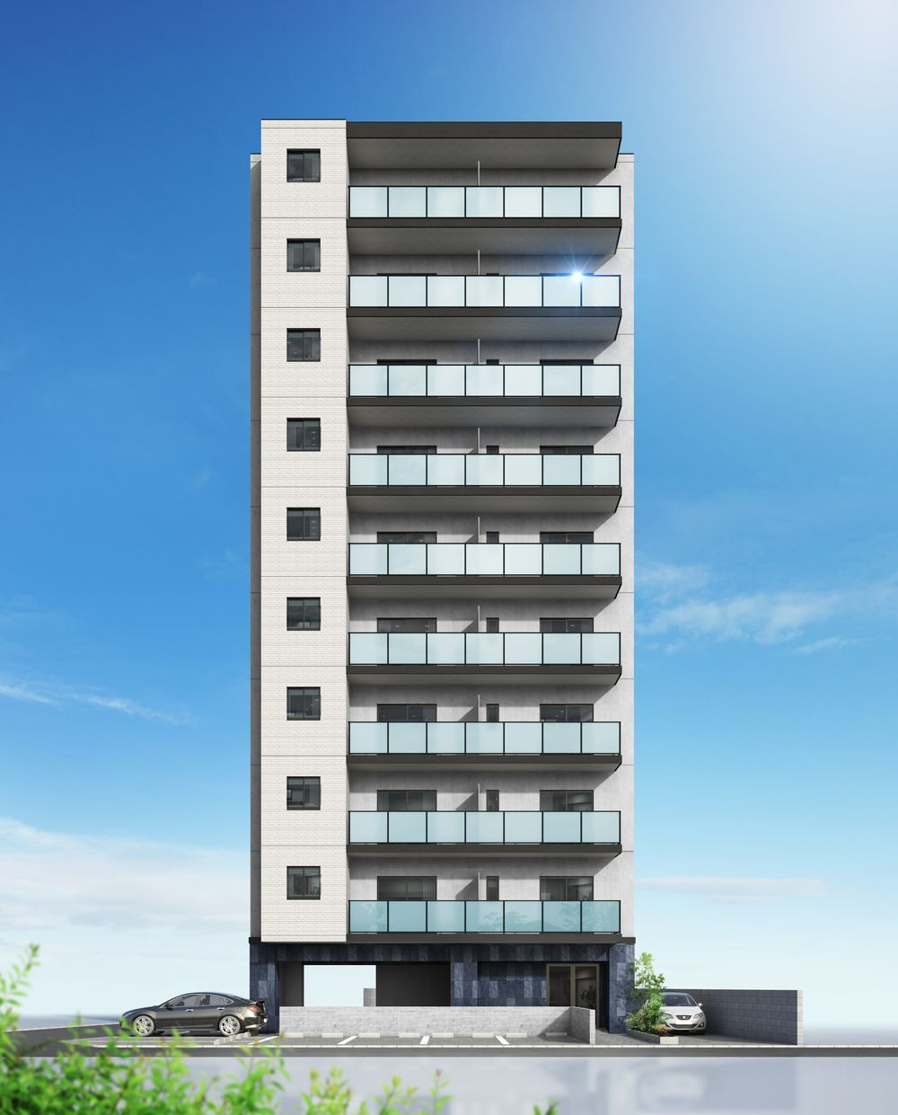 熊本市中央区神水１丁目の賃貸マンション
