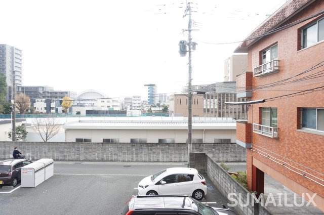 熊本市中央区九品寺２丁目の賃貸マンションの展望