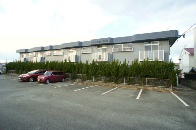 サンビレッジ津福【10,000円キャッシュバック対象物件】のロビー|外観です