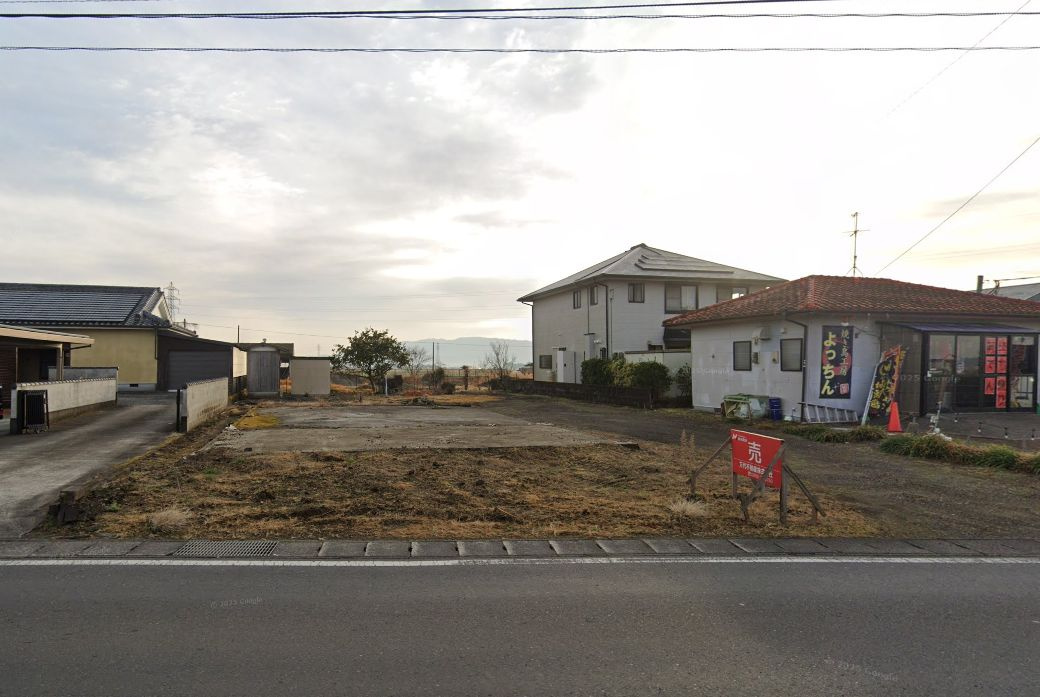 都城市菓子野町の売地の外観