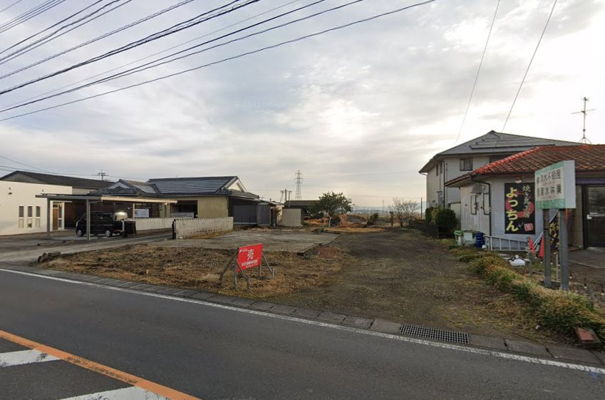 都城市菓子野町の売地の外観