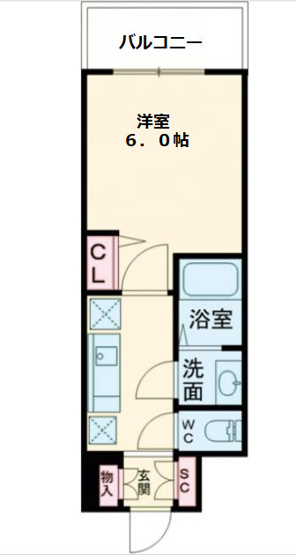【間取り】 | ｇｍ難波ウエストＤ．C．