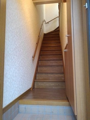 ボンヌ・シャンス一番館の玄関|収納もある玄関です