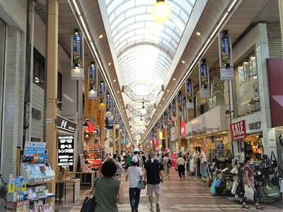 新小岩ルミエール商店街まで450ｍ