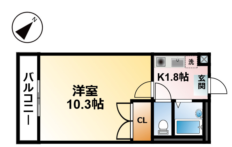アークAの間取り