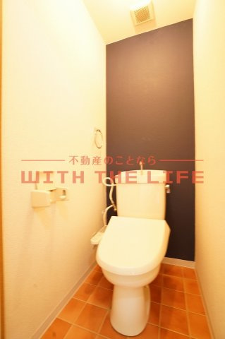 シャロム国分【キャッシュバック対象物件】のトイレ|ゆったりとした空間のトイレです