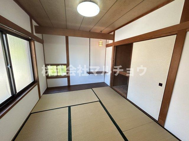 目良一戸建の和室|和室、ちょっとしたくつろぎスペースにいかがでしょうか