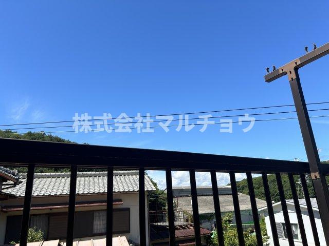 目良一戸建の展望|勝手口