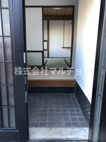 目良一戸建の玄関|玄関です