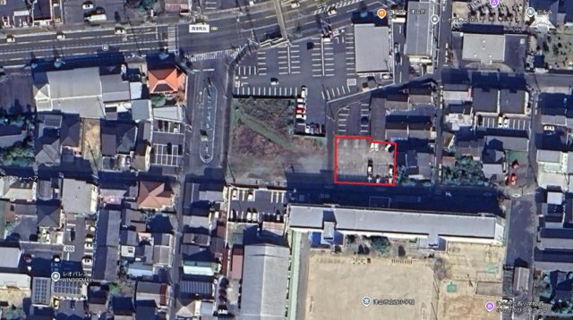 津山市小田中　売土地190.27坪の地図