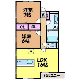 【間取り】 | ＨＥＲＯ（デザイナーズマンション）