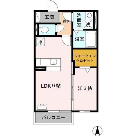 【間取り】 | アヴァンセ中川原