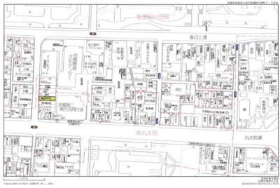 【地図】 | 東丸太町　土地【建築条件なし・更地】