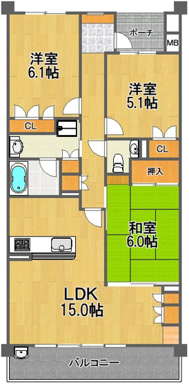 【間取り】
