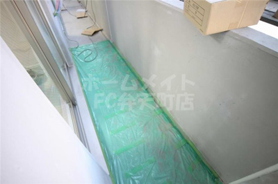 【バルコニー】 | グランパシフィック弁天町 | 外からの目が気にならないバルコニーで洗濯物が干せます