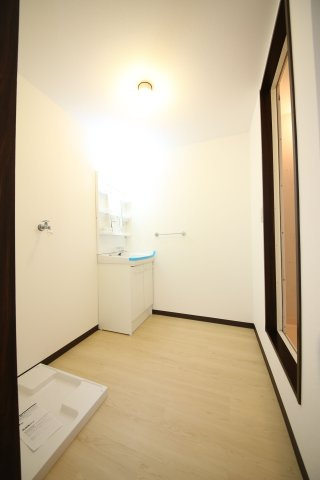 ライフハイツの洗面所